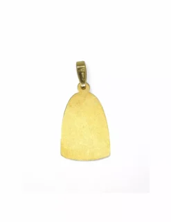 New Colgante Virgen niña oro 18k Medalla De La Virgen|Colgante Con La Virgen