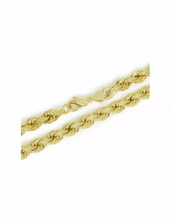 Discount Cordón salomónico oro 18k - 50x0.5cm Cordones De Oro