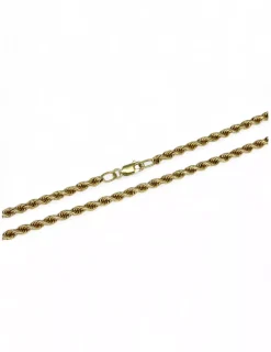 Shop Cordón salomónico oro 18k - 40x0.3cm Cordones De Oro|Cadenas De Oro