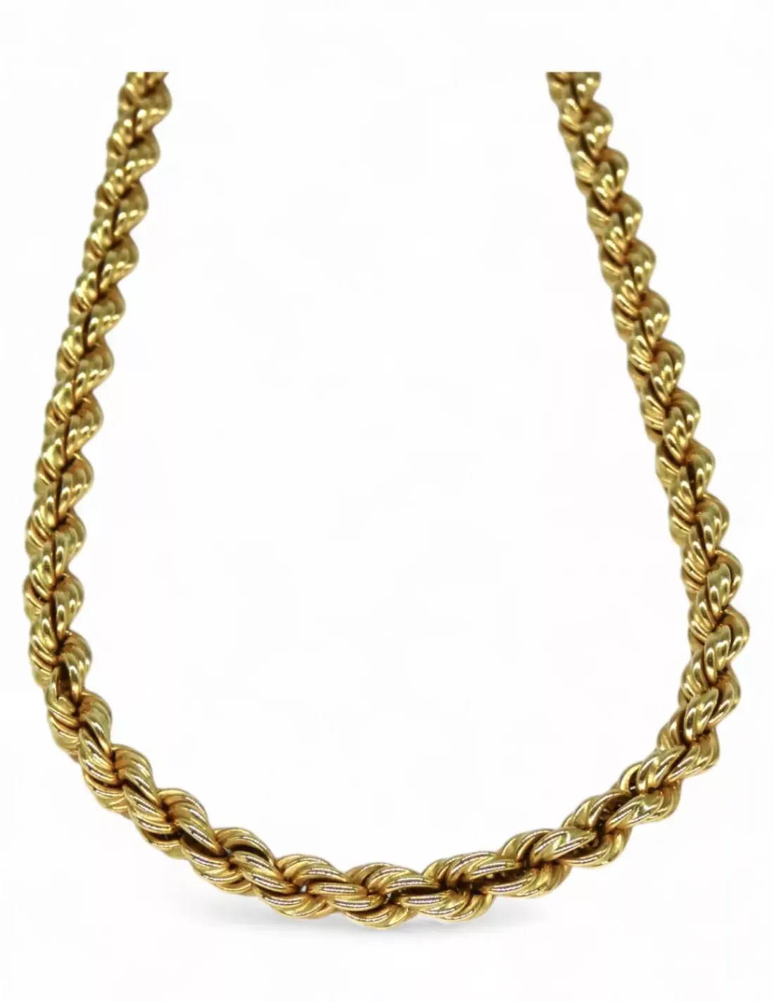 Store Cordón salomónico oro 18k -50x0.4cm Cordones De Oro|Cadenas De Oro