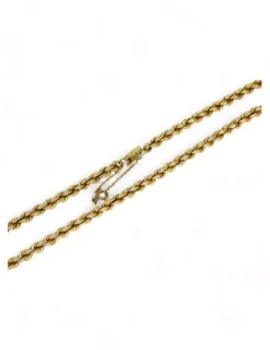 Store Cordón salomónico oro 18k -50x0.4cm Cordones De Oro|Cadenas De Oro