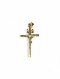 Best Crucifijo de palo redondo oro 18k Crucifijo