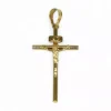 Shop Crucifijo redondo oro 18k - 3,4cm Crucifijo