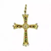 New Cruz Asturiana circonitas oro 18k Medalla De La Virgen|Medalla De Cristo