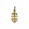Clearance Cruz Caravaca oro 18k - 2.1cm Cruz Caravaca