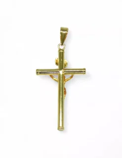 Best Cruz de cristo oro 18k - 4cm Crucifijo|Colgante De Cristo
