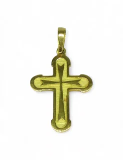 Fashion Cruz resarcelada oro 18k Cruces Especiales