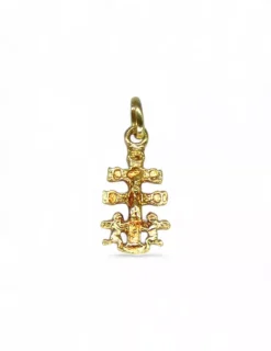Fashion Dije Cruz de Caravaca oro 18k - 2.8cm Cruz Caravaca