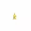 Outlet Dije niña letra C oro 18k Colgante Para Bebé Y Niños|Colgante Con Iniciales