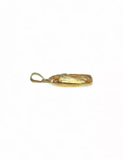 Cheap Dije niña religiosa oro 18k Medalla De La Virgen|Colgante Con La Virgen