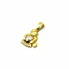 New Dije niño corazón mamá oro 18k Colgante De Corazones