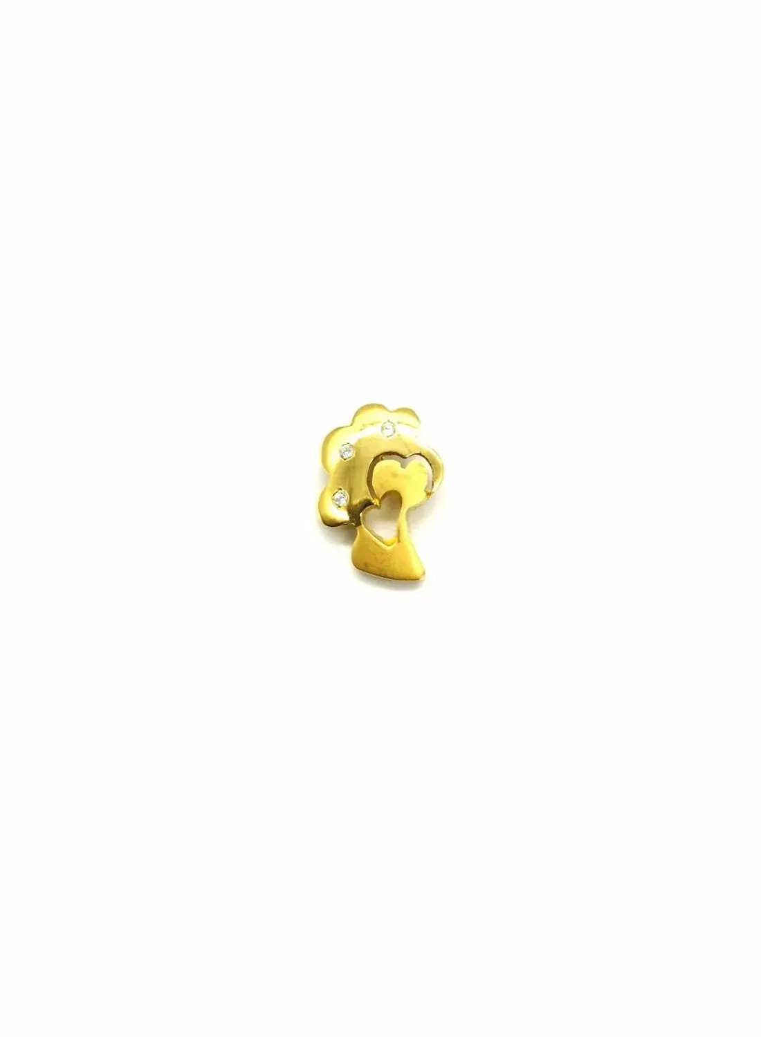 Flash Sale Dije árbol corazón oro 18k Colgante De Árbol De La Vida|Colgante De Corazones