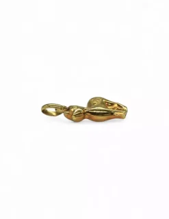 Flash Sale Dije silueta ciervo oro 18k Colgante De Animales