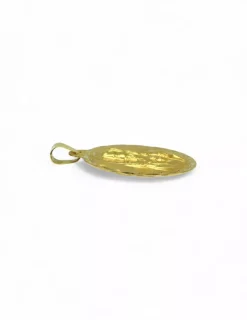 New Escapulario Virgen del Carmen y Sagrado Corazón oro 18k - 4,2cm Medalla De La Virgen|Medalla De Cristo