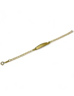 Hot Esclava bebé oro 18k - 11cm Esclavas|Pulseras De Plata