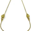 New Gargantilla bolas caladas oro 18k - 40cm Gargantillas De Oro