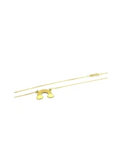Store Gargantilla colgante arcoíris de oro 18k - 44 cm Cadenas De Oro