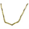 Best Gargantilla eslabón bismark y labrados oro 18k - 46cm Gargantillas De Oro