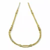 Cheap Gargantilla eslabón Italiano bicolor 18k - 46cm Gargantillas De Oro|Cadenas De Oro