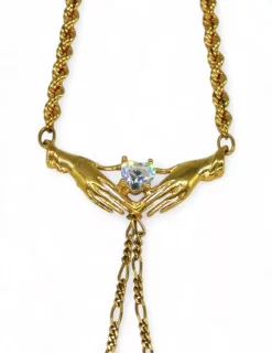 Flash Sale Manita manos y circonita oro 18k - 16.5cm Manitas|Pulseras De Plata