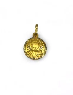 Best Medalla bebe reloj oro 18k Medalla Para Bebé|Colgante Para Bebé Y Niños