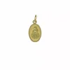 Flash Sale Medalla bebe reloj y ángel oro 18k Colgante Para Bebé Y Niños