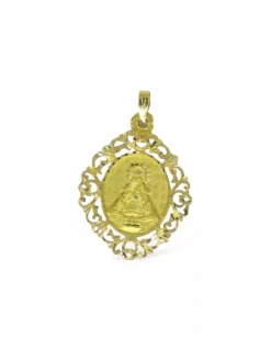 Online Medalla Virgen de la Cabeza orla calada oro 18k Medalla De La Virgen|Colgante Con La Virgen