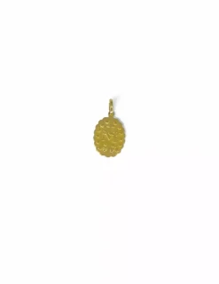 Fashion Medalla Virgen Milagrosa oro 18k - 2,5cm Medalla De La Virgen|Colgante Con La Virgen