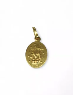 Shop Medalla virgen milagrosa oro 18k Medalla De La Virgen