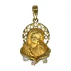 Best Medalla Virgen niña calada perla y circonitas oro 18k Medalla Para Bebé|Medalla De La Virgen