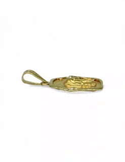 Cheap Medalla Virgen Niña oro 18k - 3cm Medalla De La Virgen|Colgante Con La Virgen
