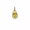 Shop Medalla Virgen niña rezando oro 18k - 2cm Medalla Para Bebé|Medalla De La Virgen