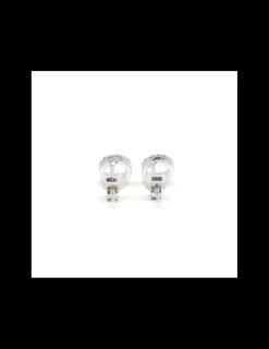 Fashion Pendientes aro circonitas multicolor plata de Ley rodiada Pendientes De Plata