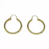 Online Pendientes aros medianos lisos oro 18k Aros De Oro|Pendientes De Oro
