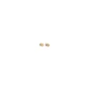 Best Sale Pendientes bicolor circonitas oro 18k - 1cm - 1,6gr Pendientes De Oro