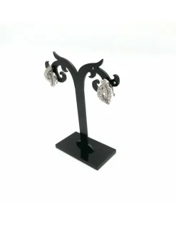 Flash Sale Pendientes espiral de circonitas oro 18k Pendientes De Oro