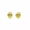 Cheap Pendientes hexágonos circonitas oro 18k Pendientes De Oro