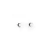 Sale Pendientes luna 4,5mm plata 925 rodio Pendientes De Plata