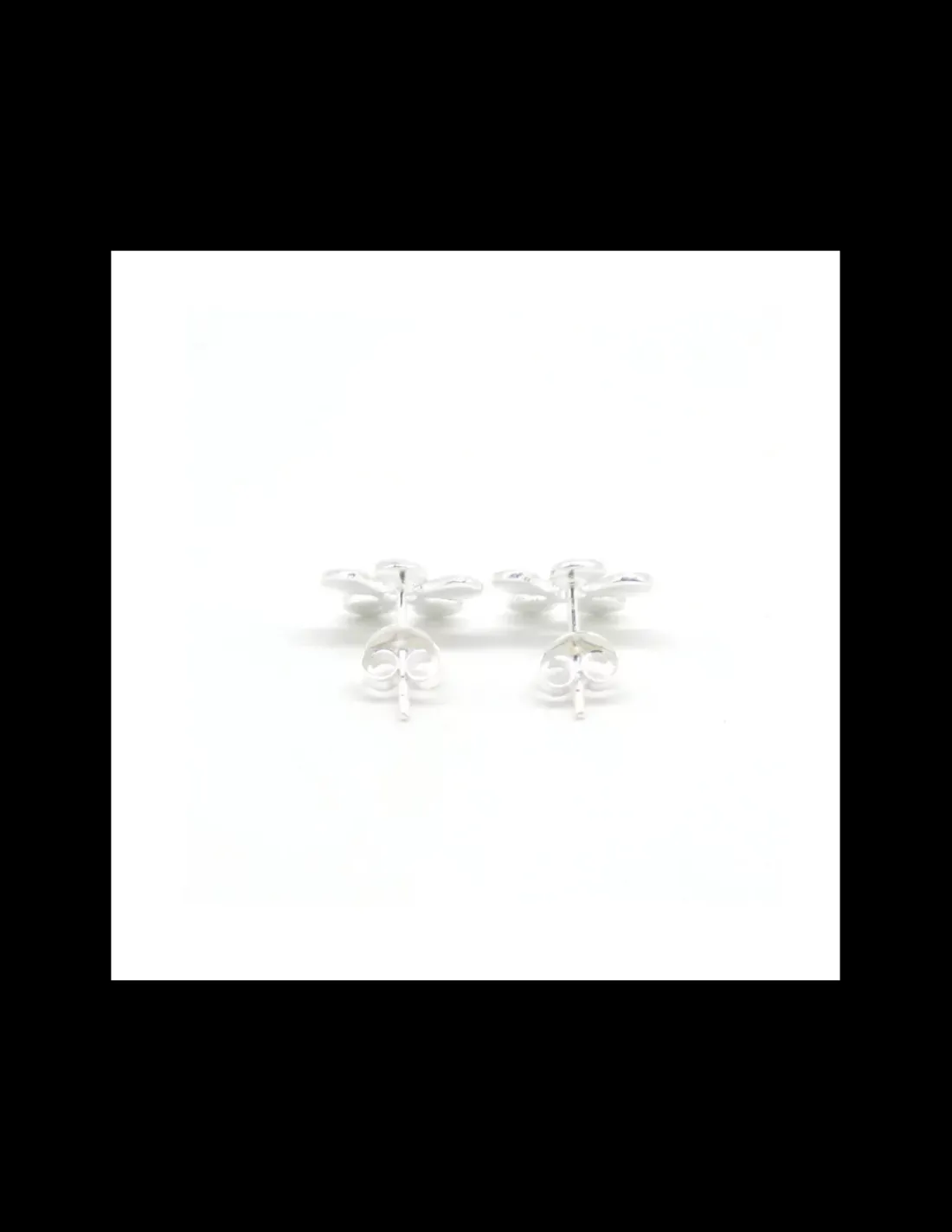 Online Pendientes margarita plata de Ley - 13mm Pendientes De Plata