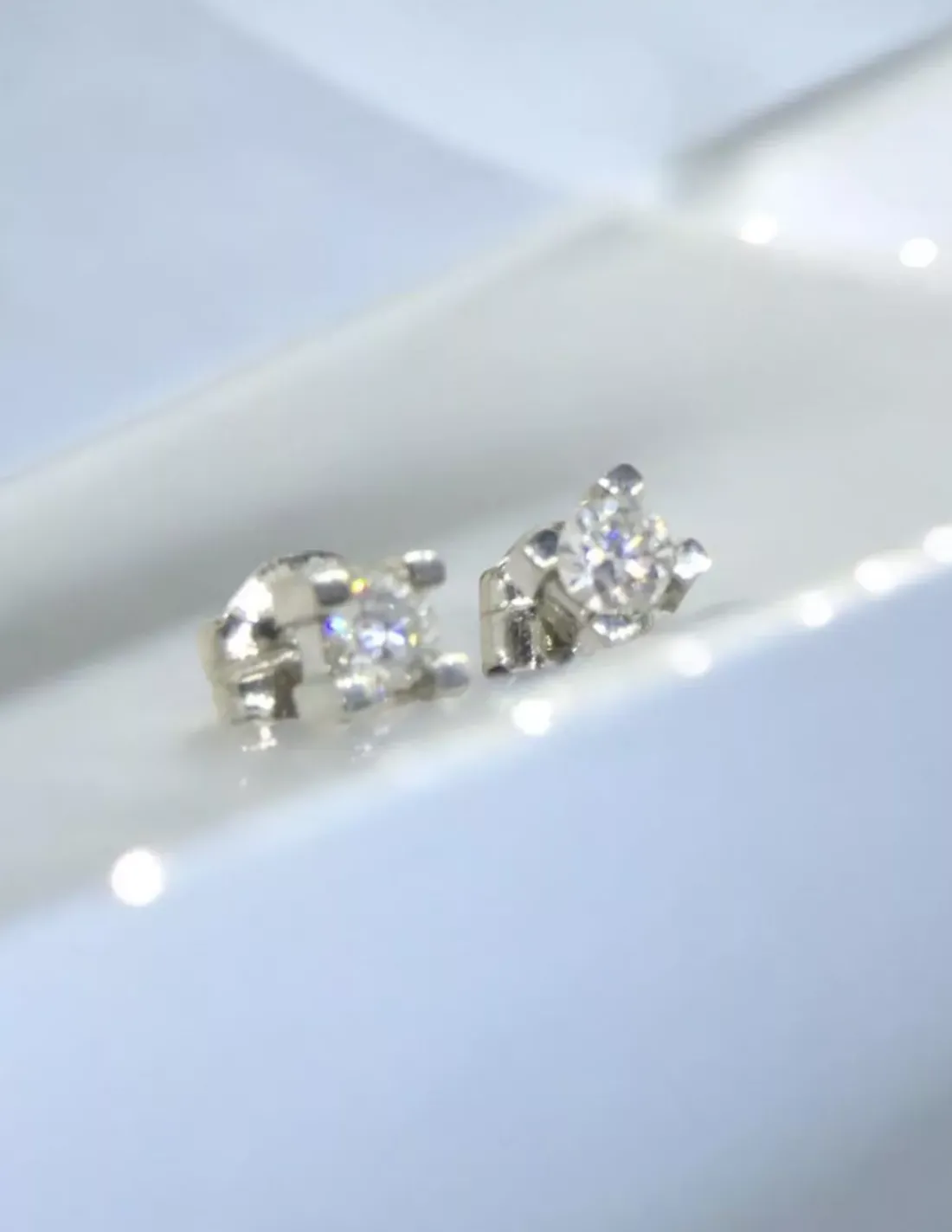 Hot Pendientes PLATINO 4 garras diamantes 0.80ct Platino|Pendientes Con Brillantes