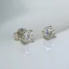 Clearance Pendientes PLATINO 4 garras diamantes 0.80ct Platino|Pendientes Con Brillantes