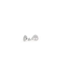 Cheap Pendientes árbol de la vida 10mm plata rodio Pendientes De Plata