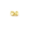 New Pendientes vintage perlas oro 18k Pendientes De Oro