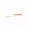 Best Sale Pisa corbatas trenzado con circonitas en oro de 18k Más Joyas