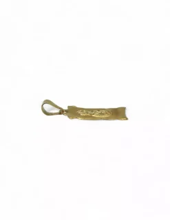 Clearance Placa escudo Real Madrid oro 18k Colgante De Fútbol