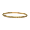 Outlet Pulsera aro labrada oro 18k Cañas|Pulseras De Plata