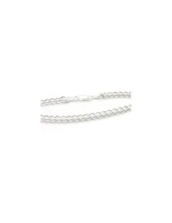 Outlet Pulsera barbada de Plata 925 - 23cm Esclavas|Pulseras De Oro Grabado