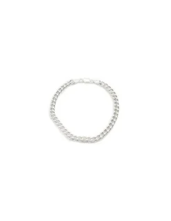 Outlet Pulsera barbada de Plata 925 - 23cm Esclavas|Pulseras De Oro Grabado
