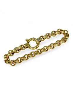 Sale Pulsera bauleta oro 18k -19.5cm Pulseras De Plata|Pulseras De Oro