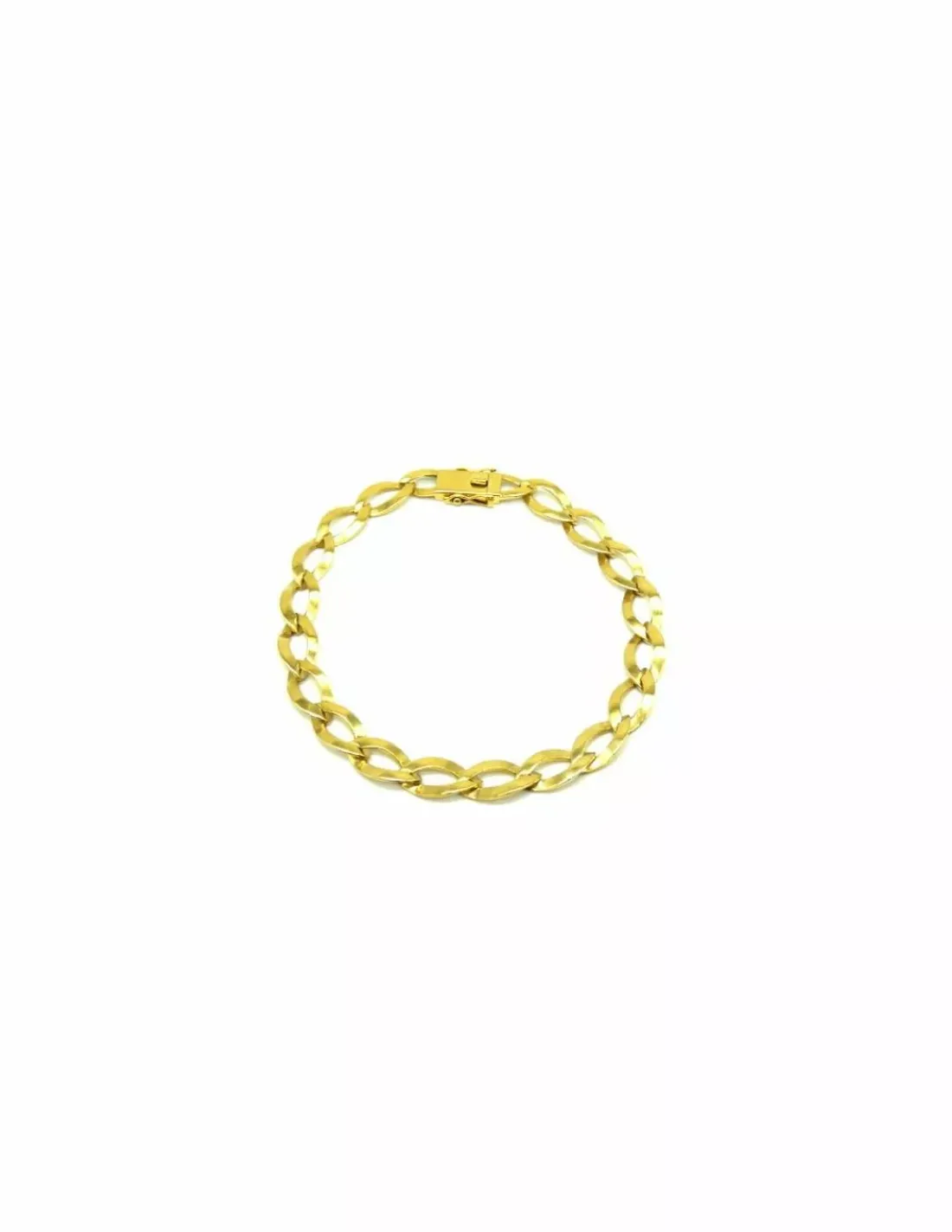 Cheap Pulsera Bilbao óvalos oro 18k - 22cm Pulseras De Plata|Pulseras De Oro